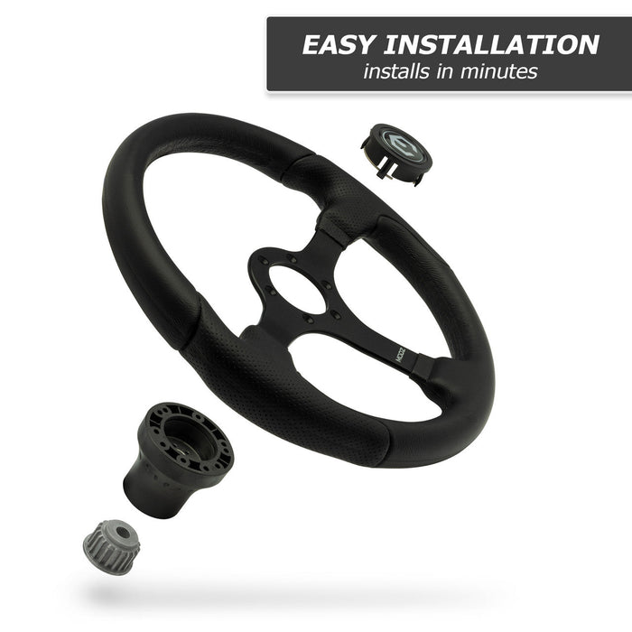 MODZ Driskill Golf Cart Steering Wheel w/Adapter