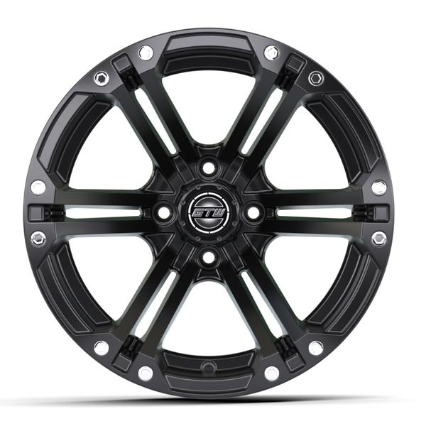 GTW 14" Specter Matte Black Wheel