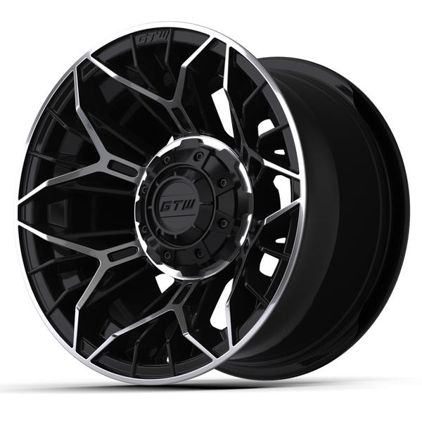 GTW 12" Stellar Machined & Black Wheel