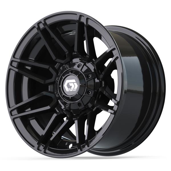 GTW 12" Stealth Gloss Black Wheel