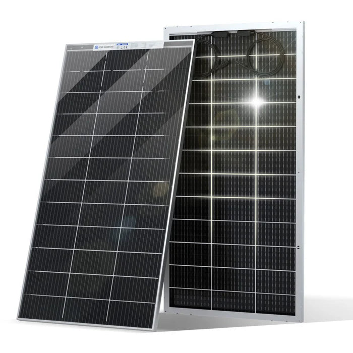 Eco-Worthy Bifacial 195W 12W Monocrystalline Solar Panel
