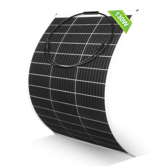 Eco-Worthy 130W 12V Flexible Mono Solar Panel