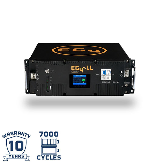 EG4-LL Lithium Battery V2 - 24V 200AH - Server Rack Battery