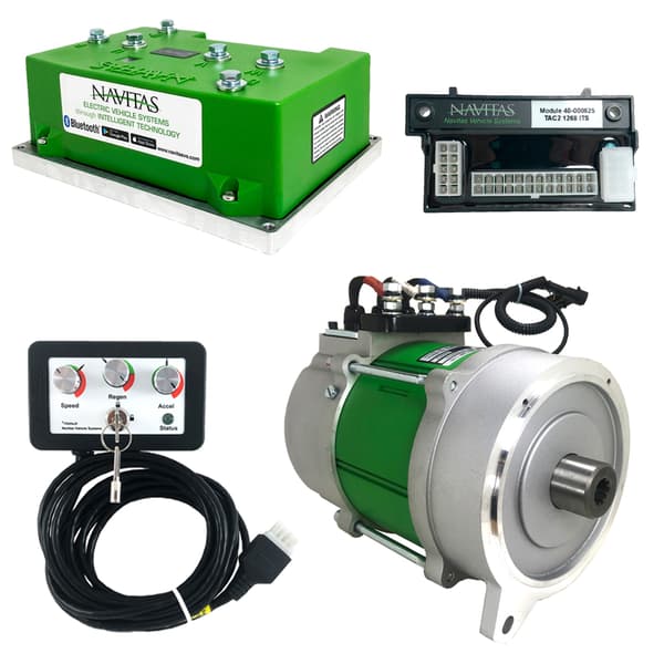 Navitas DC to AC Conversion Kit with On-the-Fly Programmer 440A 4KW - EZGO S4/L6/MPT/Utility