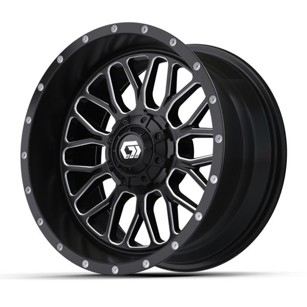 GTW 14" Helix Black & Machined Wheel