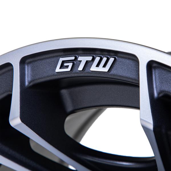 GTW 10 Inch Wheel Spyder Machined/Matte Grey