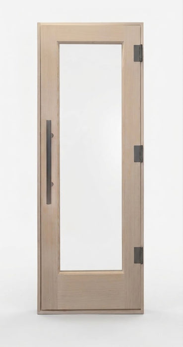 Prosaunas Solid Wood Sauna Door with Insulated Glass 24" x 70"