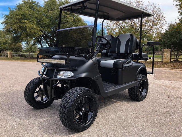 MODZ® 10" Ambush Glossy Black - Lifted/Off-Road Tires and Wheels Combo