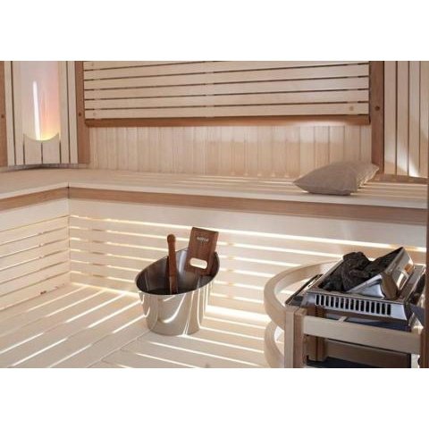 Harvia TopClass Series Stainless Steel Sauna Heater, Built-In Temperature Controls - 4.5kW, 6kW, 8kW