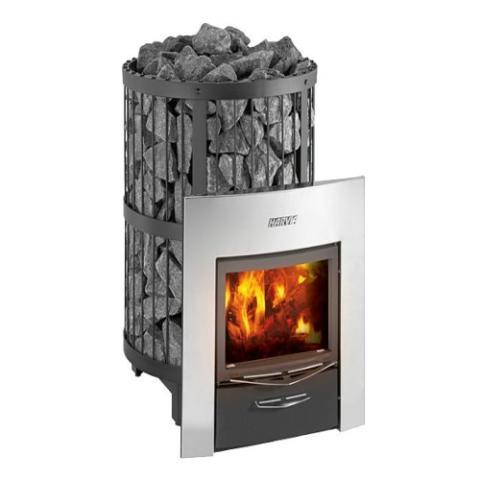 Harvia Legend Series Sauna Wood Burning Stove/Fireplace Combo Heater - 300DUO