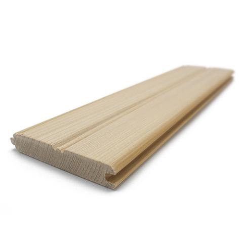Prosaunas Hemlock 1x4 VG T&G V2E Sauna Wood