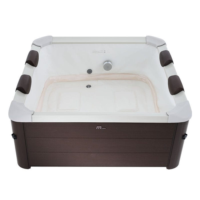 MSPA Frame Series – TRIBECA Luxury 2-6 Person Portable Backyard/Outdoor Hot Tub Spa w/ OLED Touch Screen, Anti-Icing System