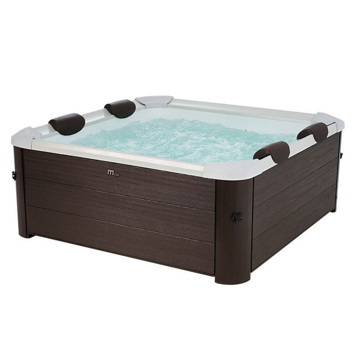 MSPA Frame Series – TRIBECA Luxury 2-6 Person Portable Backyard/Outdoor Hot Tub Spa w/ OLED Touch Screen, Anti-Icing System