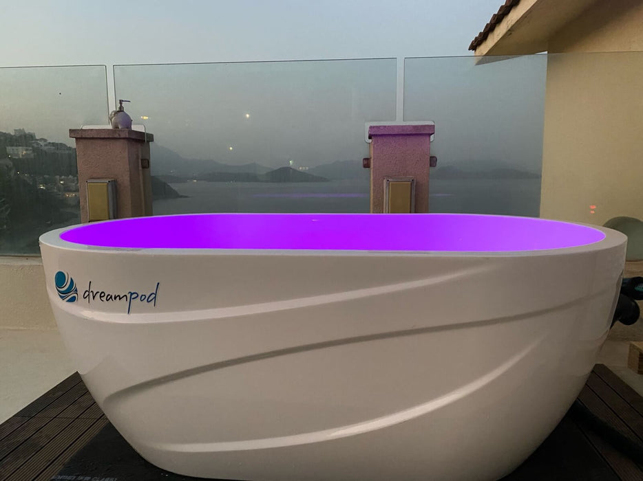 Dreampod Ice Bath with Chiller DPIB101WPE | Fiberglass