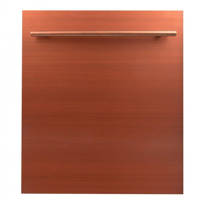 ZLINE 24" Classic Series Top Control Dishwasher - Panel Options & Traditional/Modern Style Handle