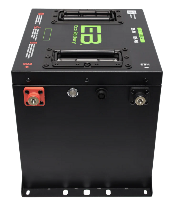 Eco Battery 38V 105Ah Lithium Bundle Kit with Charger & Optional 12V Converter