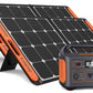 Jackery 880_2SS100 + 2X Solar Saga 100W Solar Panel + Power Cable Solar Generator Kit