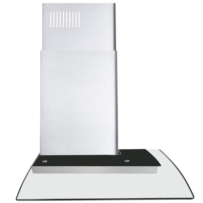 Cosmo 36" 380 CFM Convertible Wall Mount Range Hood with Glass Canopy and Digital Touch Controls (COS-668AS900)