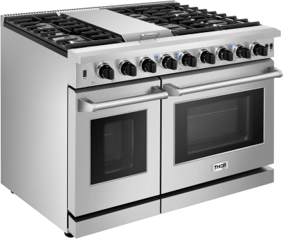 Thor Kitchen 48 Inch Gas Range Double Oven  - LRG4807U