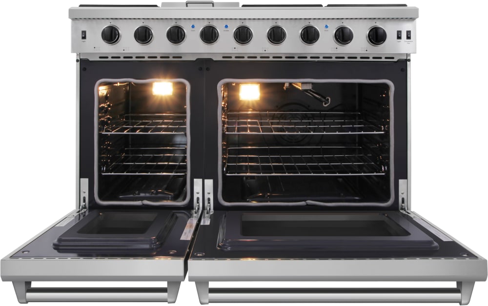 Thor Kitchen 48 Inch Gas Range Double Oven FRB, LRG4807U