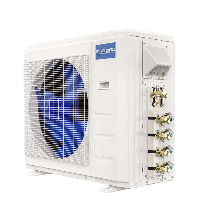 MRCOOL DIY Mini Split - 36,000 BTU 4 Zone Ductless Air Conditioner and Heat Pump with 16 ft.|25 ft|35 ft.|50 ft. Install Kit