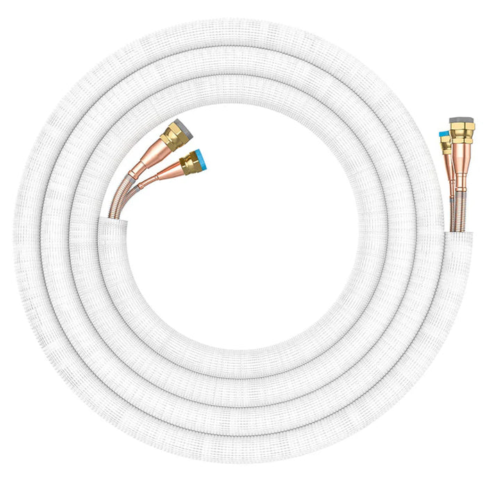 MRCOOL DIY® 5th Gen 25 ft. 3/8" x 5/8" Pre-Charged Quick Connect Line Set w/ DIY Pro Cable Option - R454B (for 24K & 36K Indoor Units) (DIY25-3858-O)