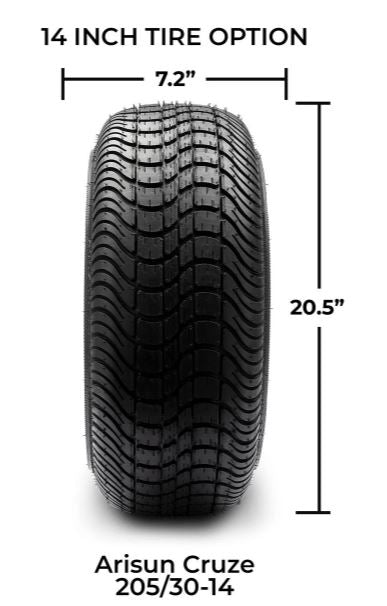 MODZ Arisun Cruze DOT Street - Set of 4