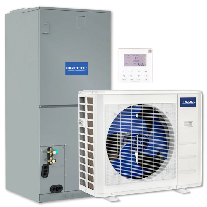 MRCOOL VersaPro® 2nd Gen 60K BTU 5 Ton 15.2 SEER2 Central Ducted Heat Pump Split System (MVP-60-HP-230A00-O)