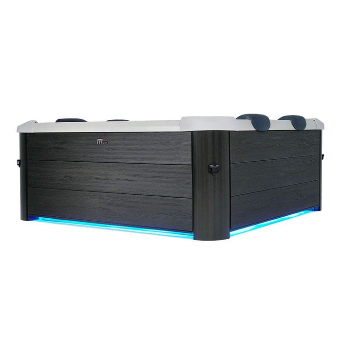 MSPA Frame Series – OSLO Luxury 2-6 Person Portable Backyard/Outdoor Hot Tub Spa w/ OLED Touch Screen