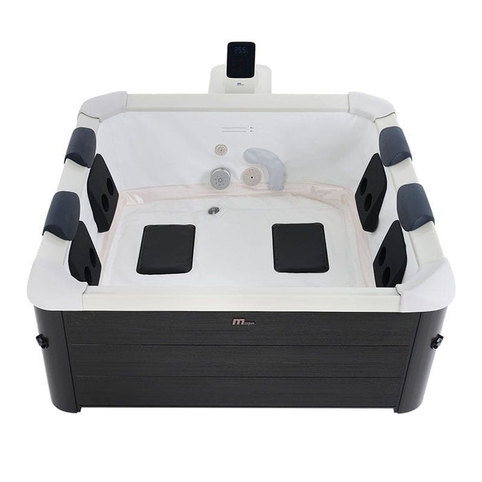 MSPA Frame Series – OSLO Luxury 2-6 Person Portable Backyard/Outdoor Hot Tub Spa w/ OLED Touch Screen