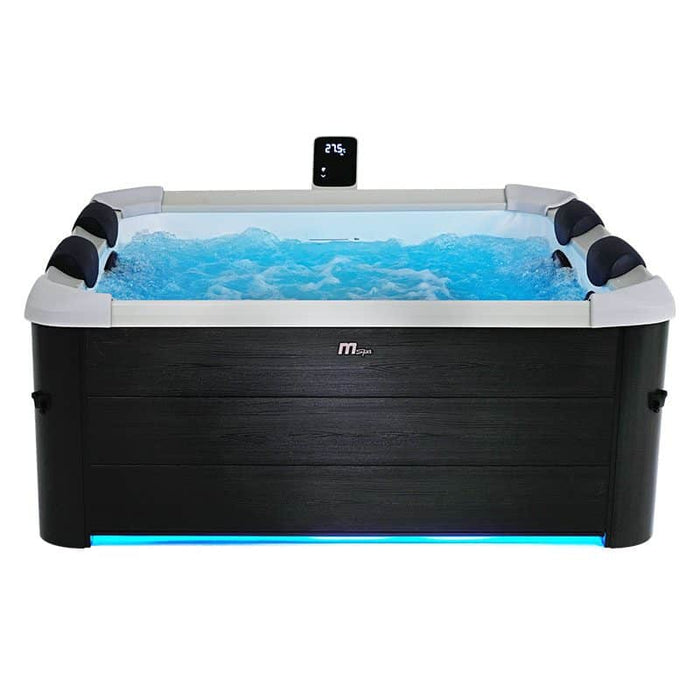 MSPA Frame Series – OSLO Luxury 2-6 Person Portable Backyard/Outdoor Hot Tub Spa w/ OLED Touch Screen