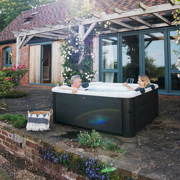 MSPA Frame Series – OSLO Luxury 2-6 Person Portable Backyard/Outdoor Hot Tub Spa w/ OLED Touch Screen