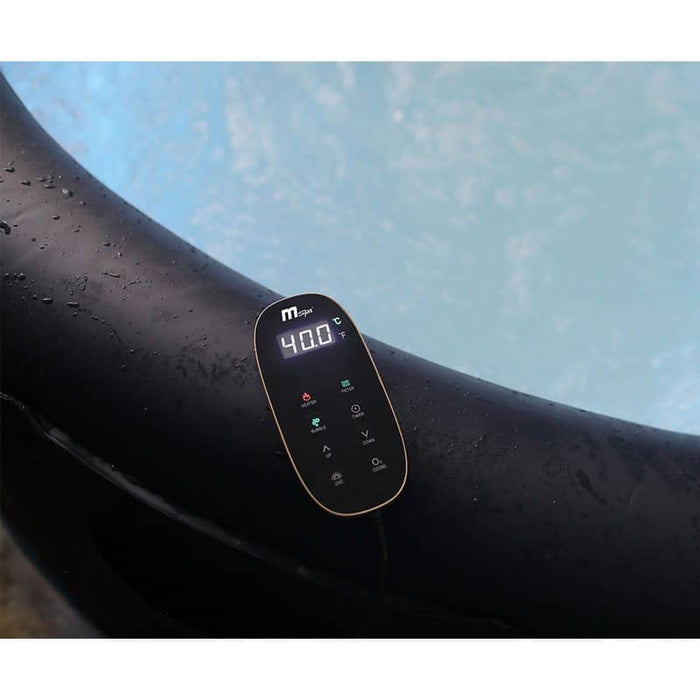 MSPA Urban Series – AURORA Luxury 2-6 Person Portable Backyard/Outdoor Hot Tub Spa w/ UVC Sanitizer & M-ONE™AUTO INFLATION