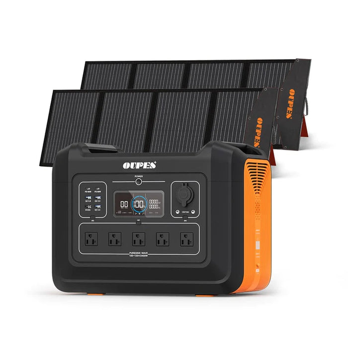 OUPES 2400 Power Station | Free Chargers Included | 2400W / 2232Wh