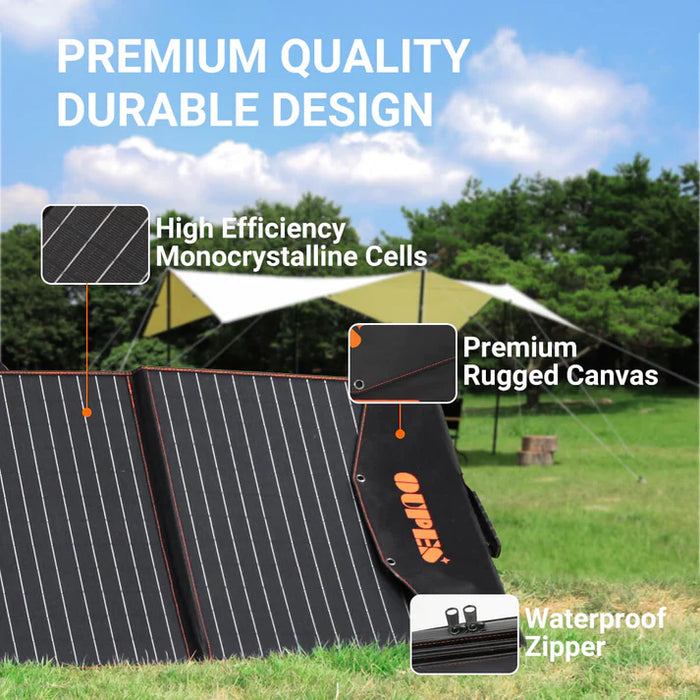 OUPES | Portable 240W Solar Panel