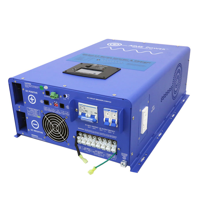 AIMS Power Pure Sine Inverter Charger 48v - 10000 Watt