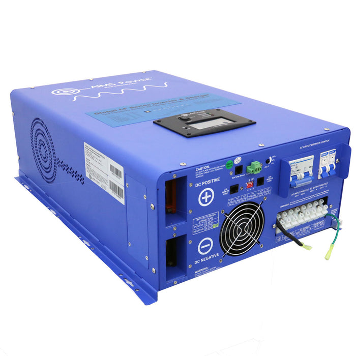 AIMS Power Pure Sine Inverter Charger 48v - 10000 Watt