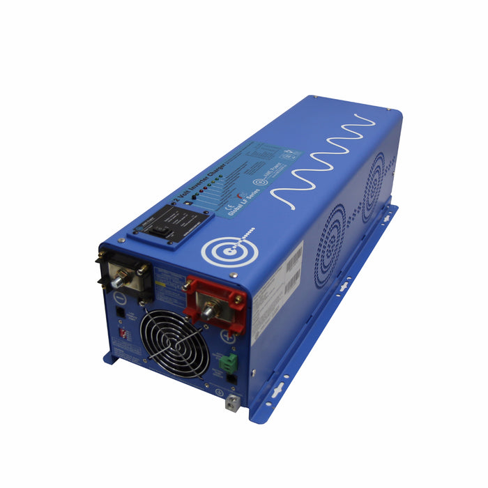 AIMS Power Pure Sine Inverter Charger - 12Vdc / 120Vac Input & 120/240Vac Split Phase Output - 4000 Watt