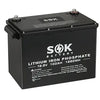 SOK | Lithium Iron Phosphate 12V 100Ah Battery, Marine Grade