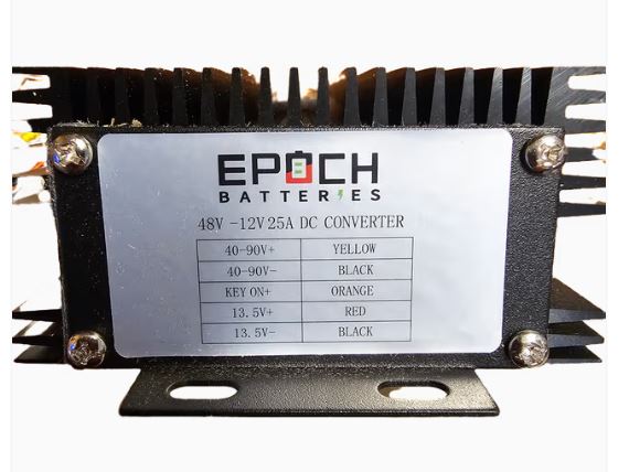 Epoch Batteries 48 to 12V Voltage Reducer
