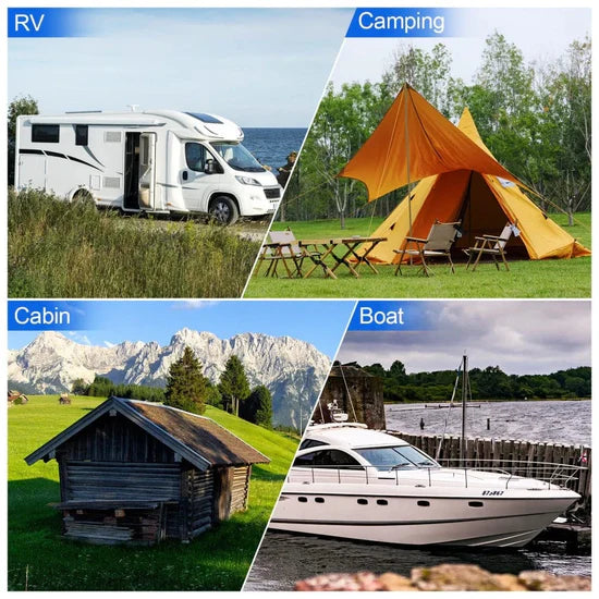 Eco-Worthy 600W Off Grid Pure Sine Wave Inverter 12V to 110V