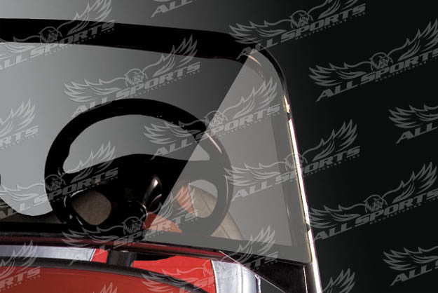 EZGO TXT Sport Windshield TINTED