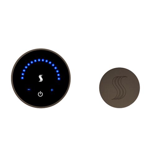 ThermaSol MTC-SVRD - MicroTouch Steam Shower Control w/SteamVection Steamhead, Flushmount