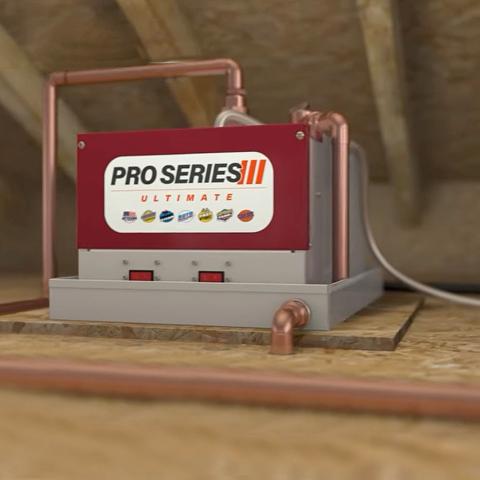 ThermaSol PROIII-240 - PRO Series II Ultimate Steam Shower Generator, 10kW w/Fast Start, PowerFlush and Smart Steam