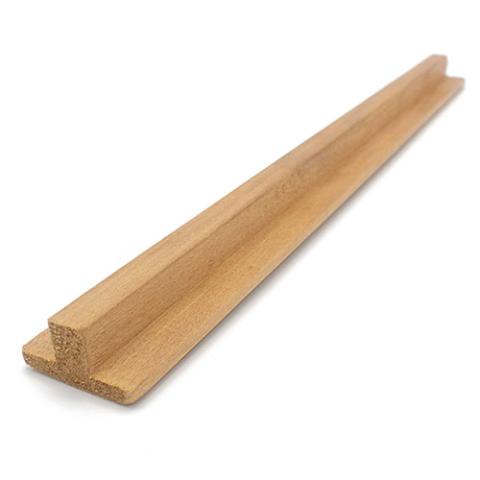 Prosaunas Thermo-Aspen 1x2 (17mm x 32mm) T-Moulding Sauna Wood