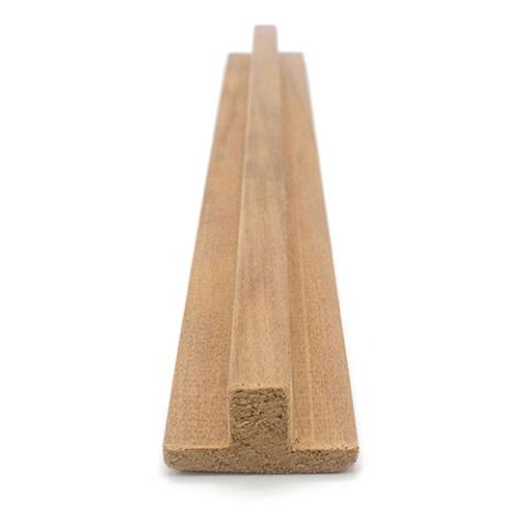 Prosaunas Thermo-Aspen 1x2 (17mm x 32mm) T-Moulding Sauna Wood