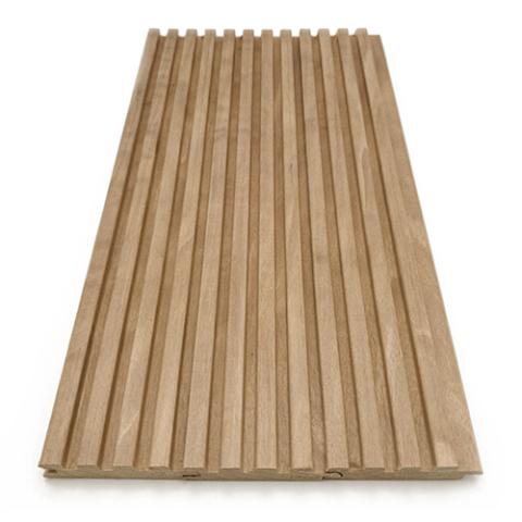 Prosaunas Thermo-Aspen Groove-S 1x3 (15mm x 60mm) T&G Sauna Wood