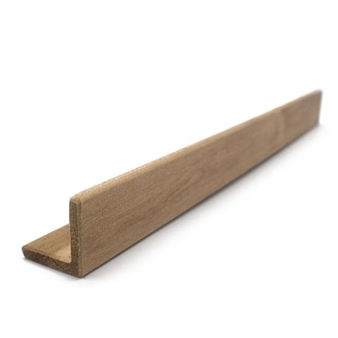 Prosaunas Thermo-Aspen 2x2 (28mm x 28mm) Outside Corner Trim VA Sauna Wood