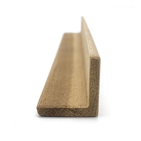 Prosaunas Thermo-Aspen 2x2 (28mm x 28mm) Outside Corner Trim VA Sauna Wood