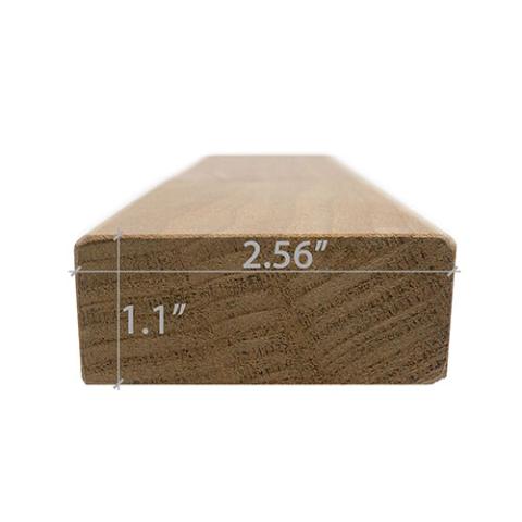 Prosaunas Thermo-Aspen 2x3 (28mm x 65mm) S4SEE SHP Sauna Wood
